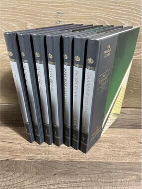 The World Book Learning Library Set of 7 Volumes Copyright 1986 Home Reference